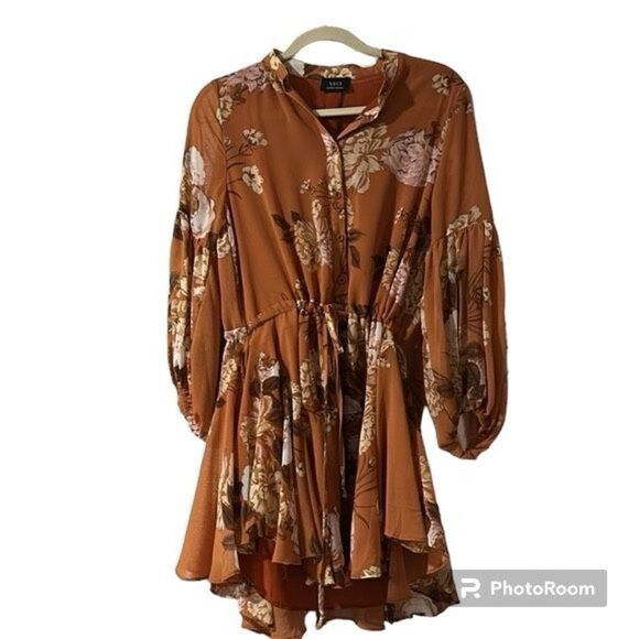 ✨Vici Floral Boho Mini Dress Amber Lancaster’s Picks✨ - Picture 6 of 7
